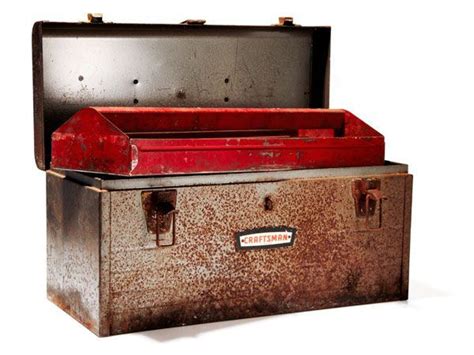 what to wash a metal tool box off with|how to repair rusted toolbox.